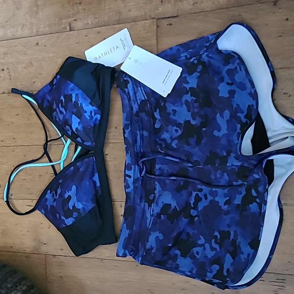 Athleta NWT Surge Swim Set